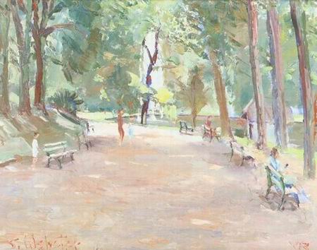 French Countryside oil painting